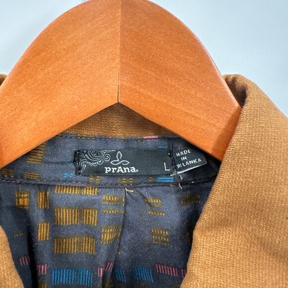 Prana Women's Nikit Walnut Brown Jacket // L - Picture 4 of 9